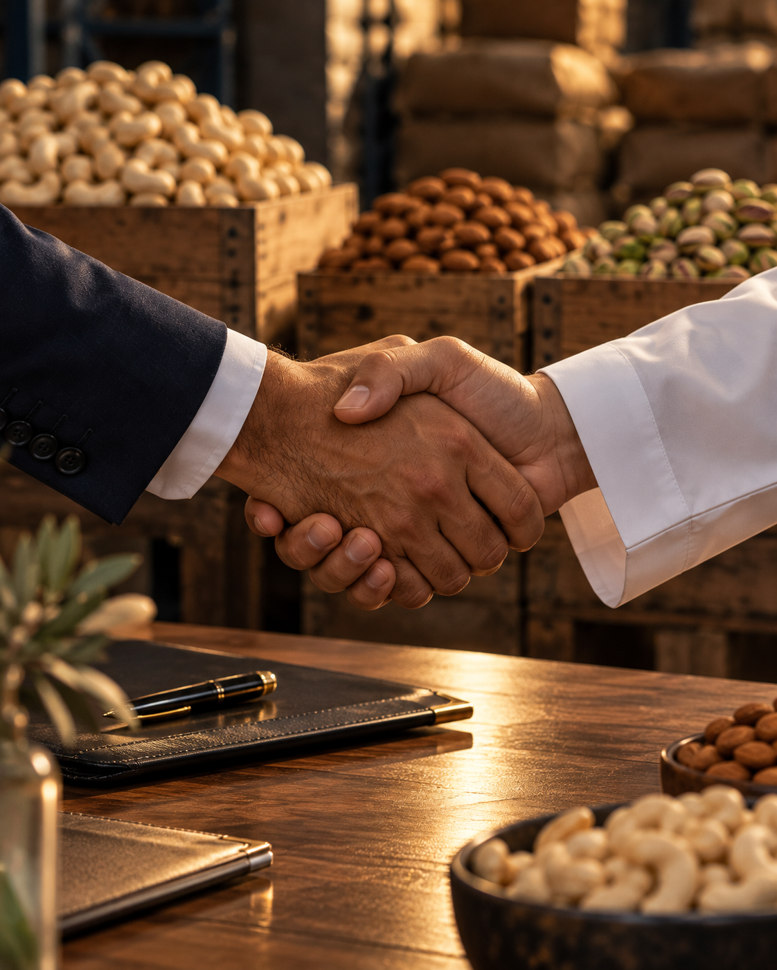 Dryluxé International — handshake / trade image